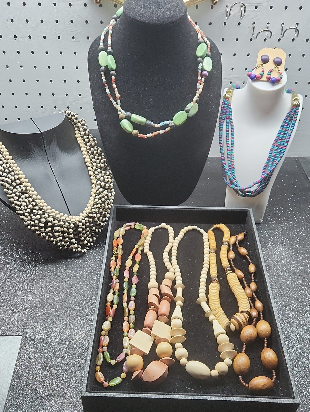 Bohemian and tribal styles Necklaces
